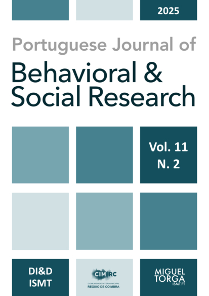 The cover of volume 11, issue 2 (2025) of the Portuguese Journal of Behavioral and Social Research